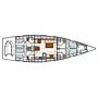 Book yachts online - sailboat - Hanse 540e - APOLLONIS - rent