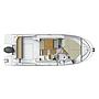 Book yachts online - motorboat - Antares 8 - Lissy - rent