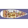 Book yachts online - sailboat - GibSea 43-3 - Corazon  - rent