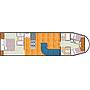 Book yachts online - motorboat - EuroClassic 135 - VL/ Celeste - rent