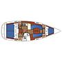 Book yachts online - sailboat - Oceanis 343 - Tombo - rent