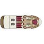 Book yachts online - motorboat - ADRIANA 44 BT (12) - FRANKA - rent