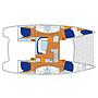 Book yachts online - catamaran - Sunsail 454L - Sunsail 454L (2022) - rent