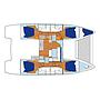 Book yachts online - catamaran - Sunsail 46 Cat - Sunsail 46 Cat (2019) - rent