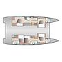 Book yachts online - catamaran - Aura 51 - Papa Charlie - A/C, Generator, Water maker - rent
