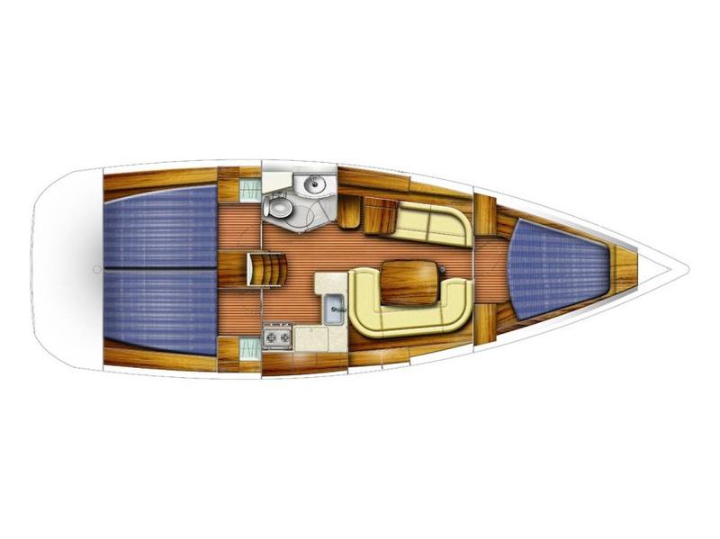 Book yachts online - sailboat - Sun Odyssey 35 - S035 - rent