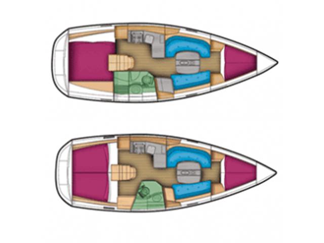 Book yachts online - sailboat - Oceanis 34 - Marilou - rent