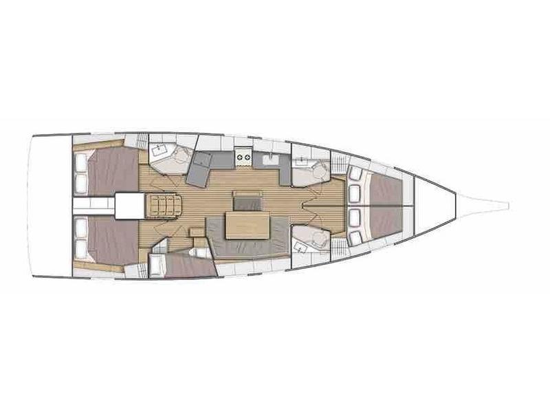 Book yachts online - sailboat - Oceanis 46.1 (5cab) - Bar-Bar - rent