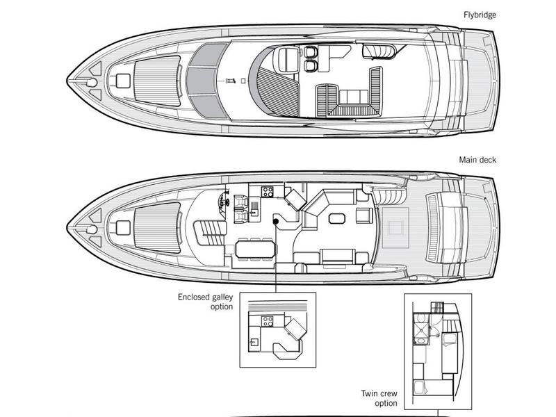 Book yachts online - motorboat - Sunseeker 70 - Shine - rent