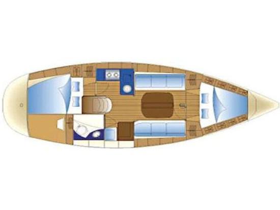 Book yachts online - sailboat - Bavaria 32 Cruiser - S/Y Athina - rent