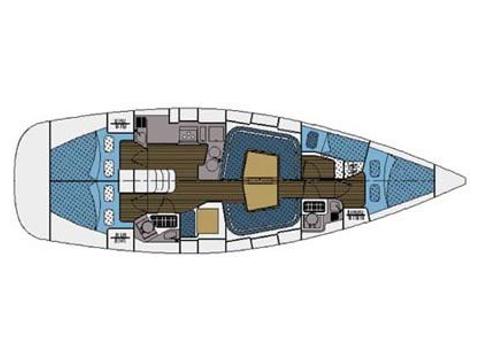 Book yachts online - sailboat - Elan 434 Impression - Kalufra - rent