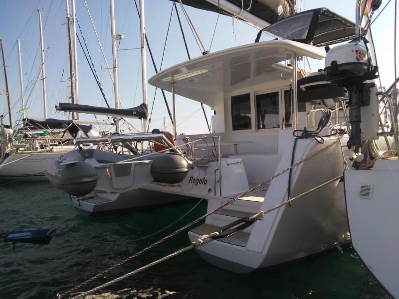 Book yachts online - catamaran - Lagoon 40 - Regolo - rent