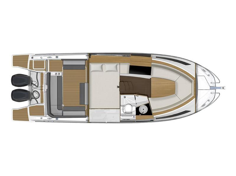 Book yachts online - motorboat - Jeanneau Cap Camarat 9.0 WA - Cap Camarat 9.0 WA - rent