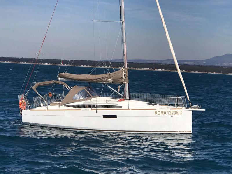 Book yachts online - sailboat - Sun Odyssey 349 - My Cloud - rent