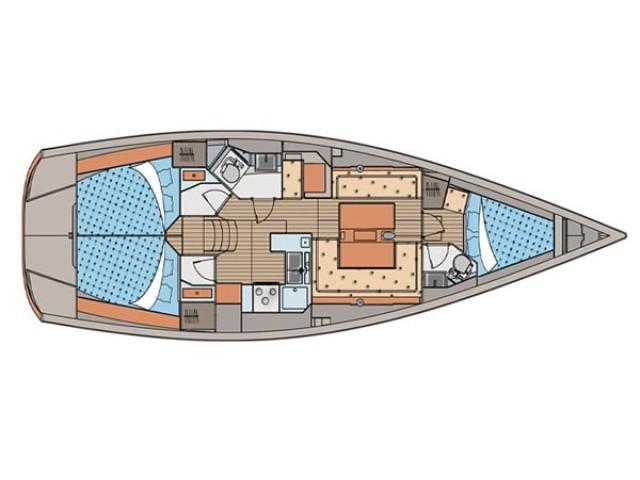 Book yachts online - sailboat - Elan 410 - Gordon - rent