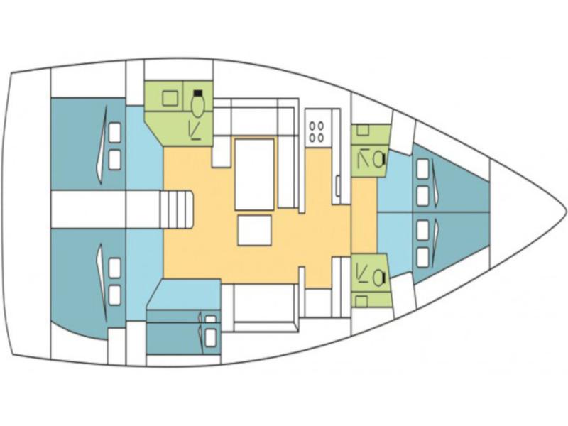 Book yachts online - sailboat - Dufour 512 Grand Large - Head Quarter - rent