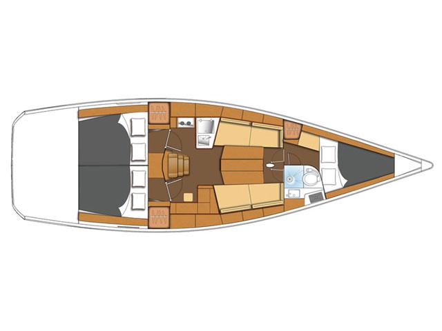 Book yachts online - sailboat - First 36.7 - no name - rent