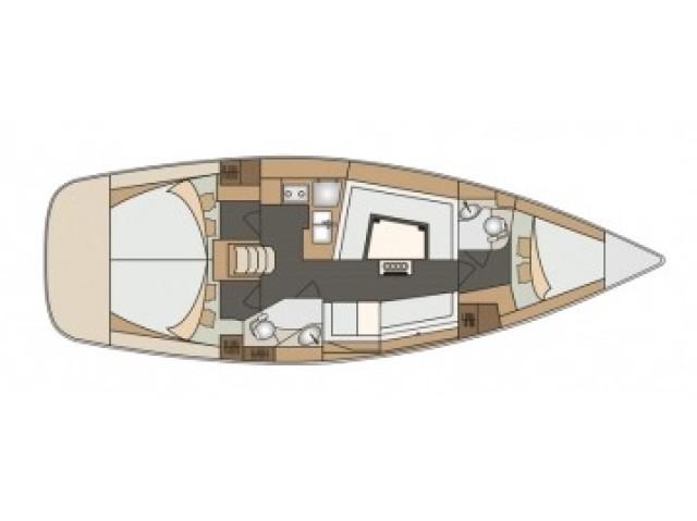 Book yachts online - sailboat - Elan Impression 40 - Stardust with A/C - rent