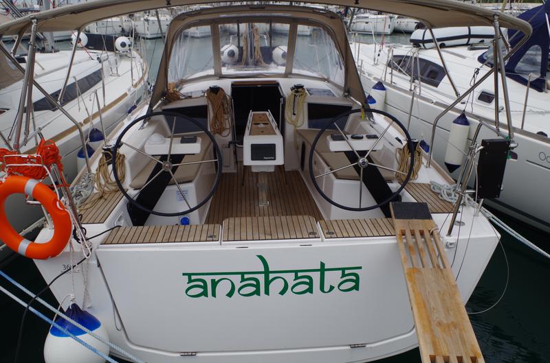 Book yachts online - sailboat - Dufour 360 GL - Anahata - rent