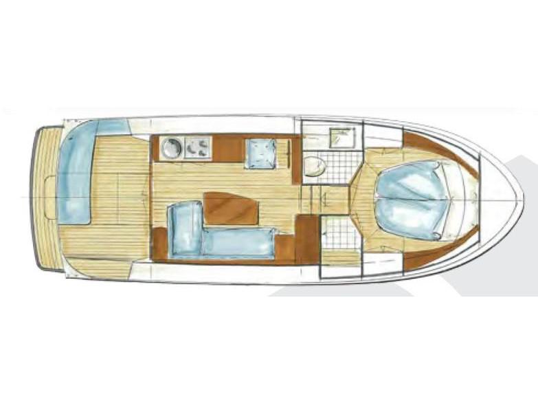 Book yachts online - motorboat - Linssen 290 Sedan - Forelle (Fr) - rent