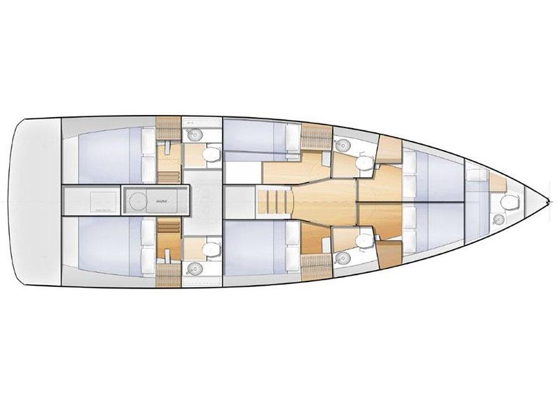 Book yachts online - sailboat - Sun Loft 47 - New Horizons - rent