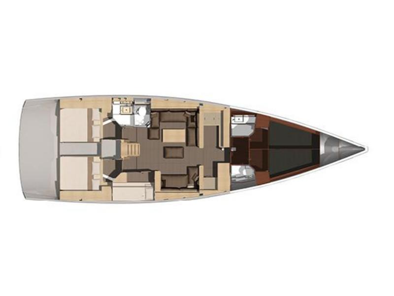 Book yachts online - sailboat - Dufour 560 - Anatoli - rent