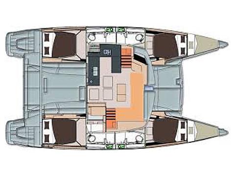 Book yachts online - catamaran - Helia 44 - Jeredam - rent