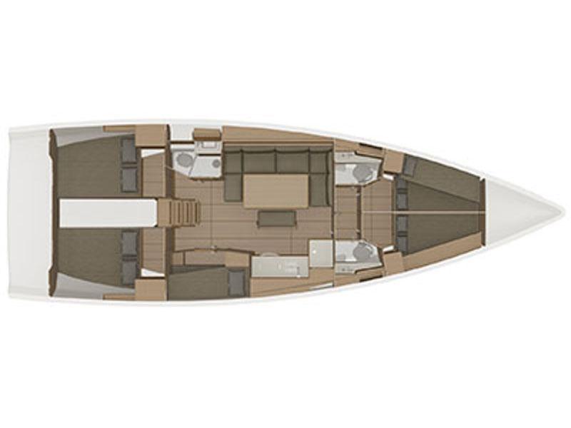 Book yachts online - sailboat - Dufour 460 - ELTHEOLE II - rent