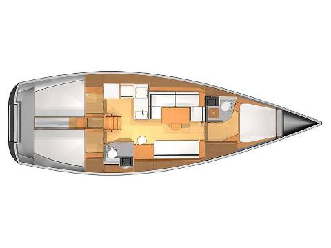 Book yachts online - sailboat - Dufour 40 Performance - Odile - rent