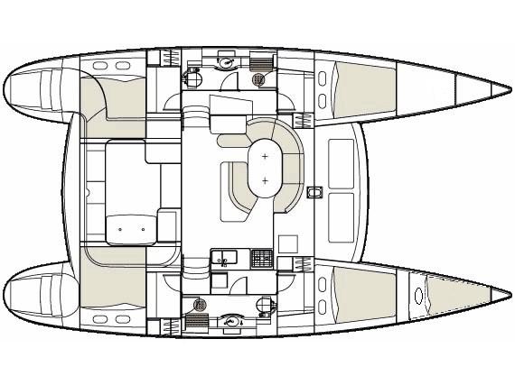 Book yachts online - catamaran - Lagoon 410 S2 - Dream - rent