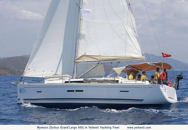 Book yachts online - sailboat - Dufour 405 GL - Mymoon - rent