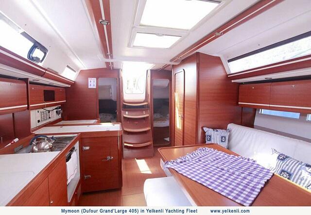 Book yachts online - sailboat - Dufour 405 GL - Mymoon - rent