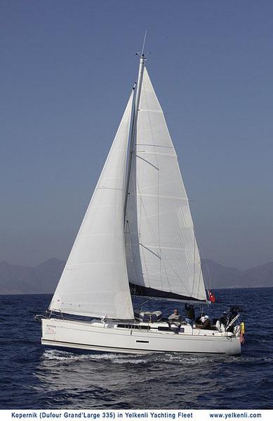 Book yachts online - sailboat - Dufour 335 GL - Kopernik - rent