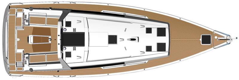 Book yachts online - sailboat - Oceanis 45 (2018) - Hande - rent