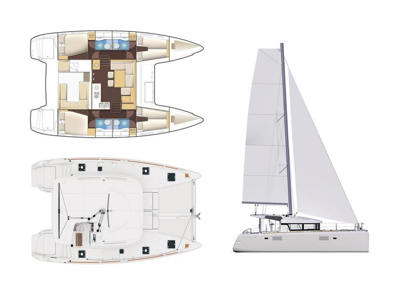 Book yachts online - catamaran - Lagoon 400 - Tramontana - rent