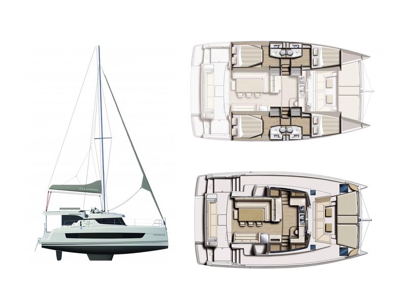 Book yachts online - catamaran - Bali 4.1 - Micha - rent