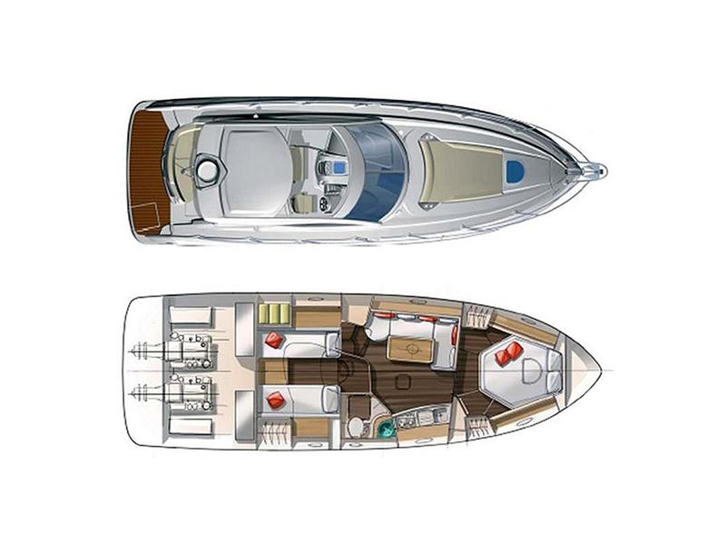 Book yachts online - motorboat - Beneteau Monte Carlo 37 ΗΤ - Hermes (Skippered) - rent