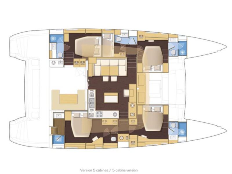 Book yachts online - catamaran - Lagoon 560 - Daddy's Hobby - rent