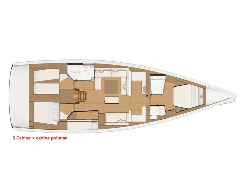 Book yachts online - sailboat - Dufour 520 Grand Large - Euribia - rent