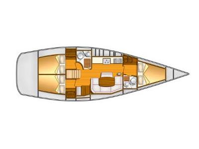 Book yachts online - sailboat - Comet 41s - Namaste - rent