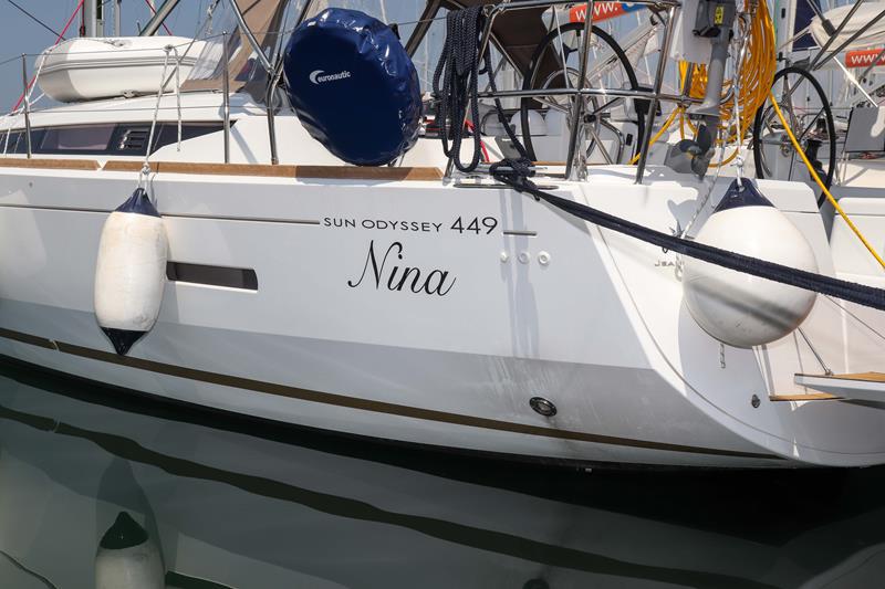 Book yachts online - sailboat - Sun Odyssey 449 - Nina - rent