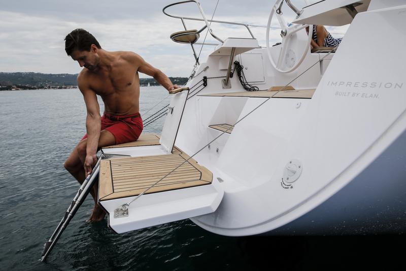 Book yachts online - sailboat - Elan 45 Impression - Goldfinger  - rent