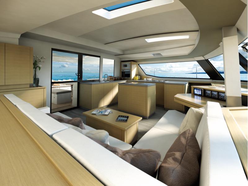 Book yachts online - catamaran - Saba 50 Quintet (6+1) - FEELING FREE - rent