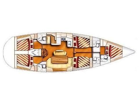 Book yachts online - sailboat - Dufour Gib Sea 51 - STRAWBERRY III - rent