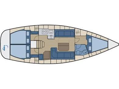 Book yachts online - sailboat - Bavaria 38 Cruiser - CORI - rent