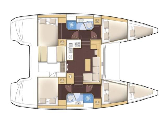 Book yachts online - catamaran - Lagoon 39 - WHITE PEARL - rent