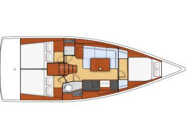 Book yachts online - sailboat - Oceanis 38 - ONE - rent