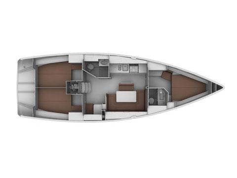 Book yachts online - sailboat - Bavaria Cruiser 40 - STAR FABIAN - rent