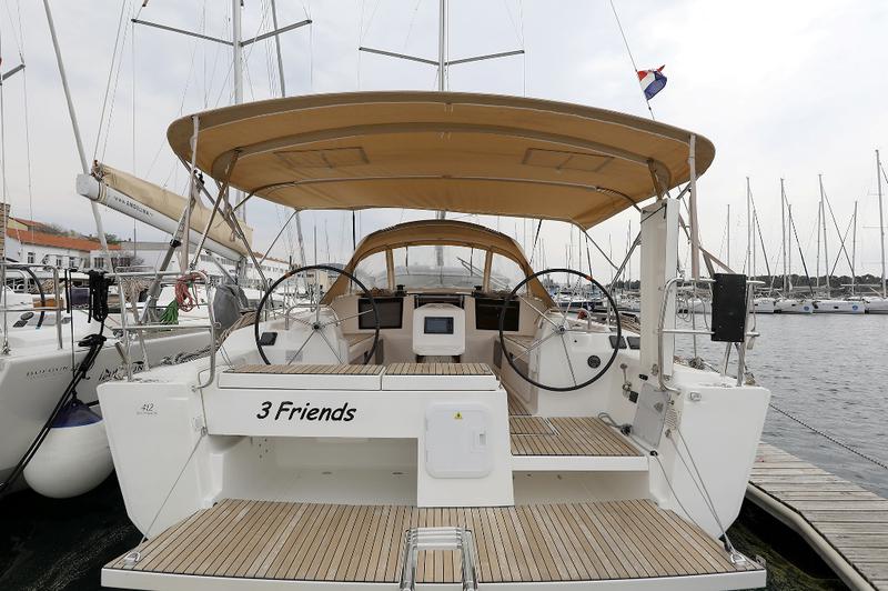 Book yachts online - sailboat - Dufour 412 GL - 3 FRIENDS - rent