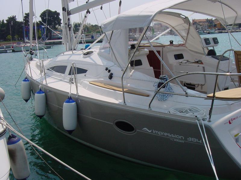 Book yachts online - sailboat - Elan 384 Impression - MIRAKUL - rent